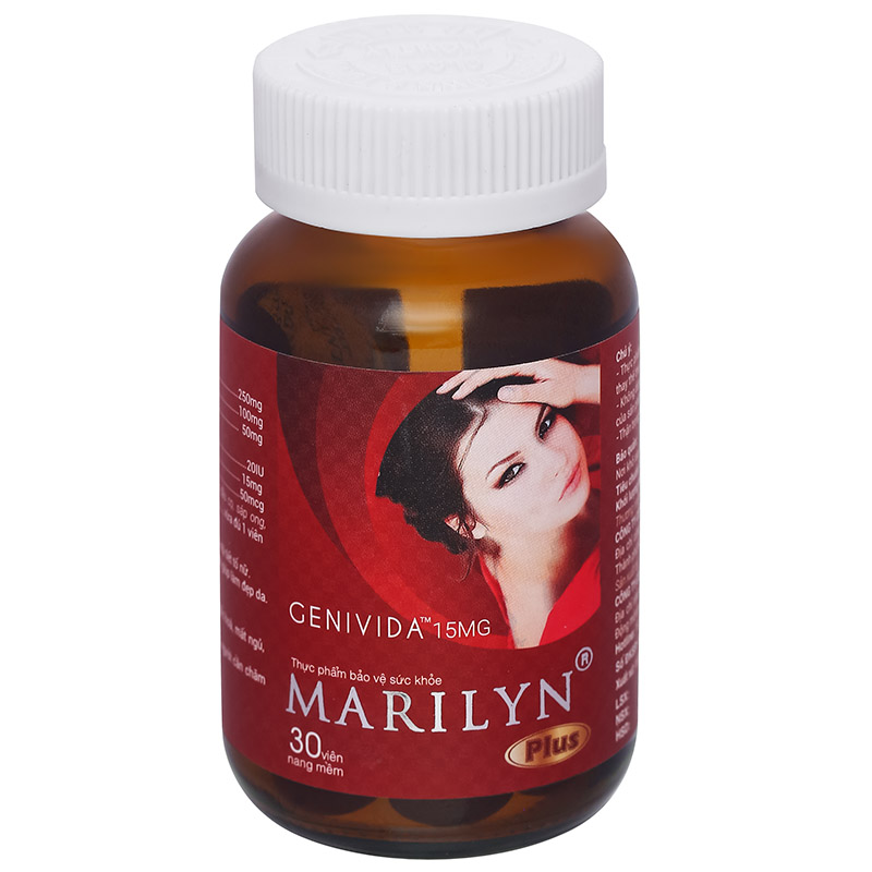 Thực phẩm bảo vệ sức khỏe Marilyn Plus lọ 30 viên - 9